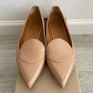 M. Gemi Nude Pointed toe flats Size 6.5